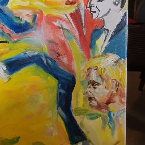 StandingWithUkraine (60x60 cm)